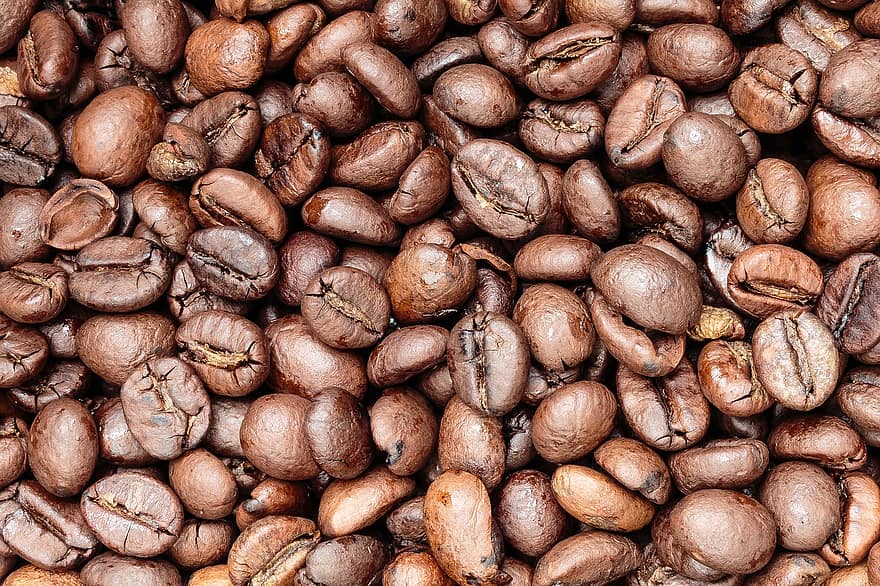 koffie, bonen, zaad, cafeïne, koffiebonen, cafe, aroma, geroosterd, voedsel, drank, bruin