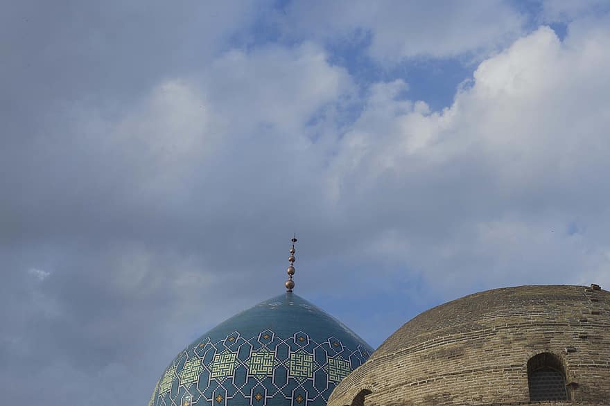 Iraanse architectuur, architectuur, provincie Qom, Perzische kunst, ik rende, cultuur, reizen, religie, minaret, Bekende plek, geestelijkheid