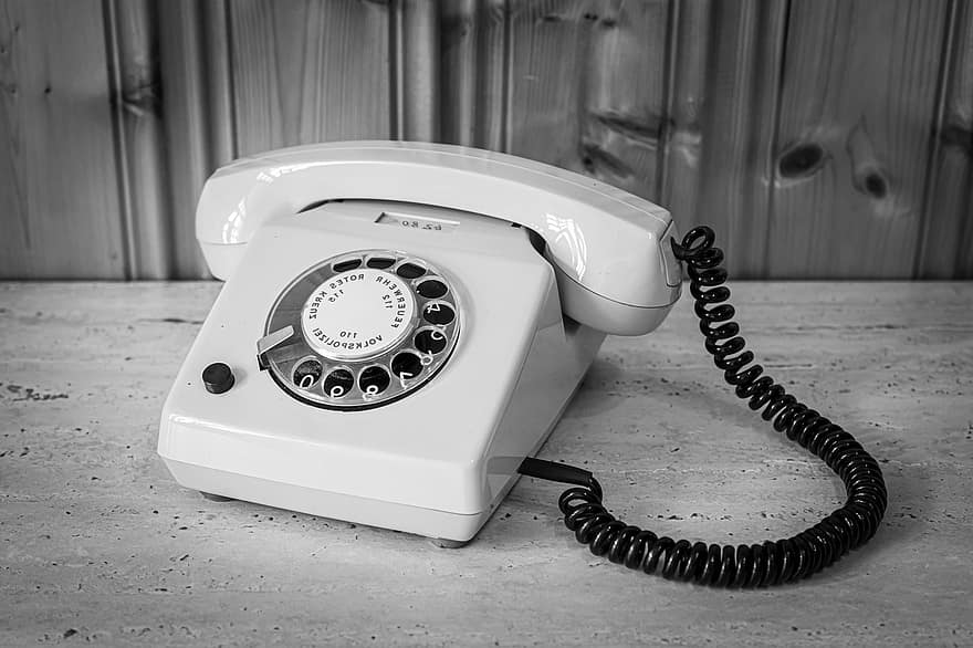 telefon, Wybierz, stary, historyczny, Zadzwonić, porozumiewanie się, mówić, staromodny, obrotowy telefon, antyczny, pojedynczy obiekt