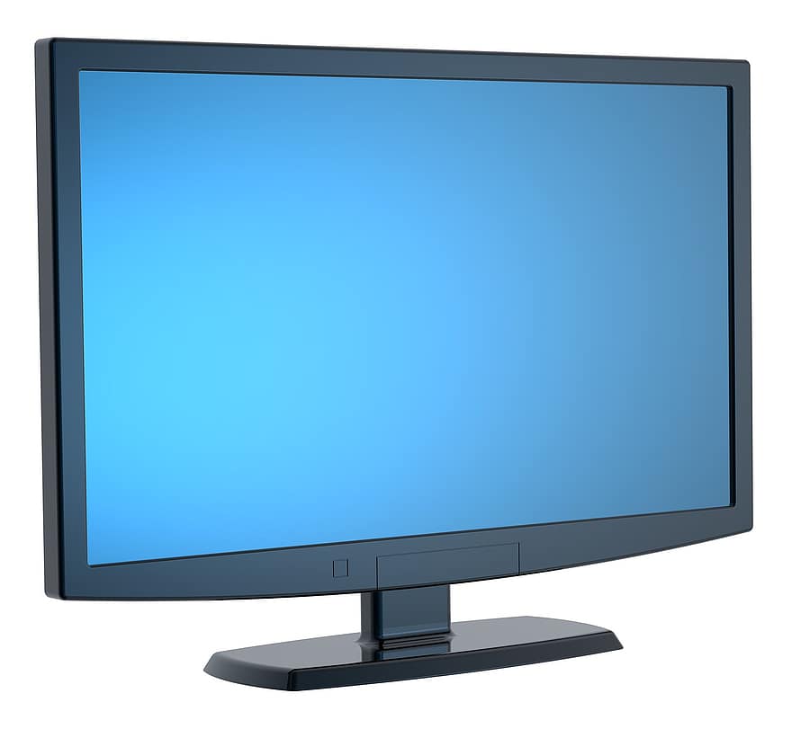 monitor, obrazovka, lcd, televize, počítač, Zobrazit, mobilní, pohybliví, ks, plocha počítače, moderní, technologie