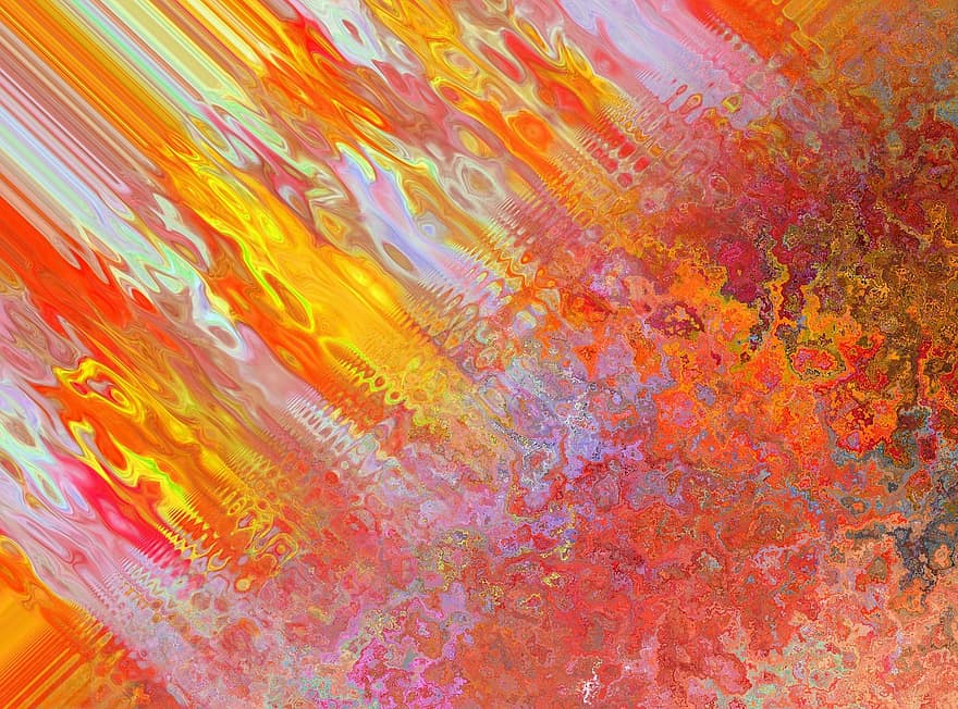 Contexte, couleurs d'automne, couleur d'automne, texture, Orange