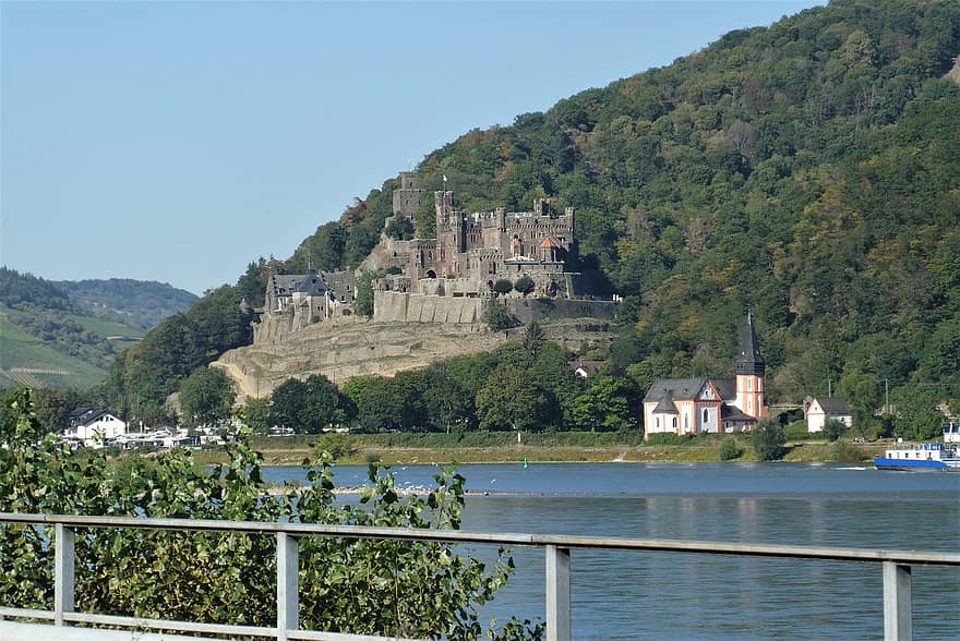 Schloss Reichenstein, ประเทศเยอรมัน, ไรน์, แม่น้ำ, ล็อค, ปราสาท, ประวัติศาสตร์, สถาปัตยกรรม