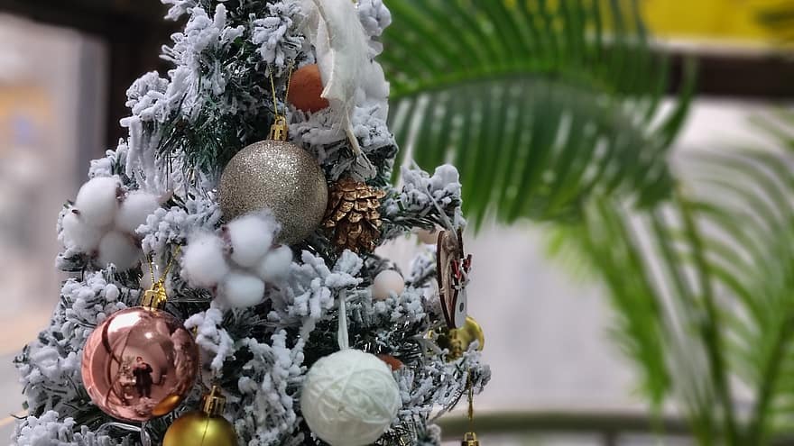 Noël, décoration de Noël, Sapin de Noël, décor de noël, décoration, arbre, fête, hiver, saison, cadeau, arrière-plans