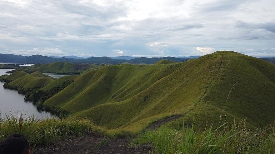 Papua Indonesia, Papuasia, Indonesia, colina