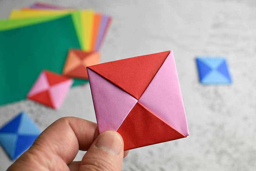 origami, papier