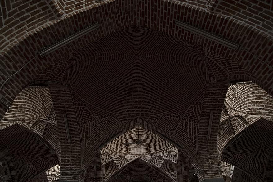 Masjid Jameh Tabriz, mesjid, Iran, tabriz, Monumen, Masjid Jameh, objek wisata, situs bersejarah