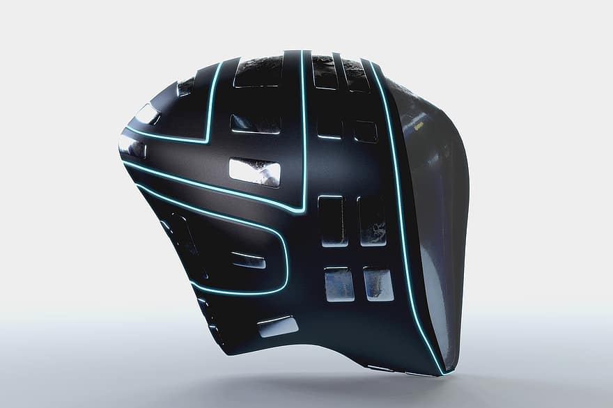 Mask, Helmet, Futuristic, Gadget, Robotic, Tech, Artificial, Concept, Cyborg, Science, Cyber