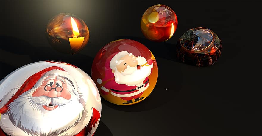 Nicholas, palle, stella, riflessi, decorazioni per alberi, Natale, i regali, addobbi natalizi, periodo natalizio, brillante, Avvento