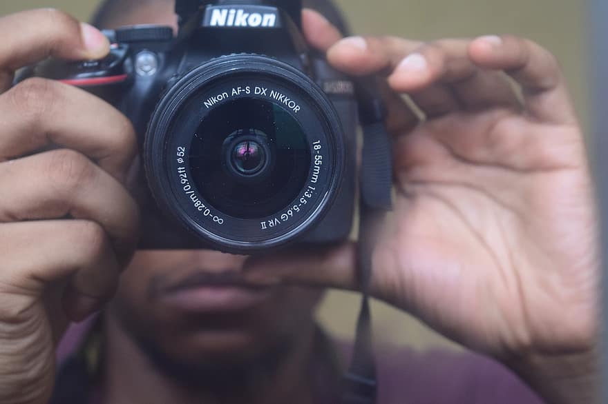 kamera, fotografija, „Nikon“, nikon d500, objektyvas, skaitmeninė kamera, fotografavimas