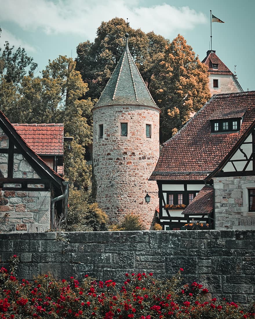 torre, castelo, arquitetura, meia idade, construção, história, fortaleza, torre de pedra, pedras, antiguidade, parede