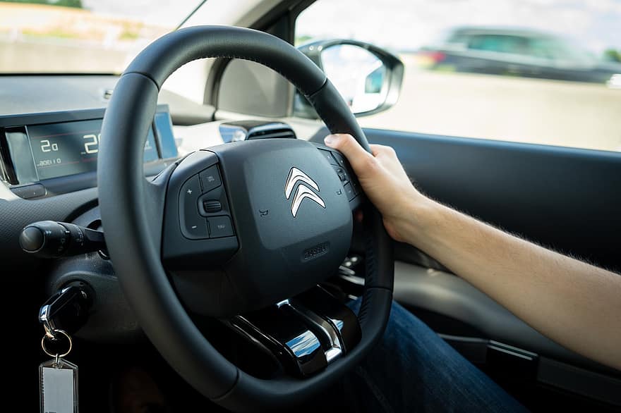 Auto, Steering Wheel, Vehicle, Automotive, Hand, Driver
