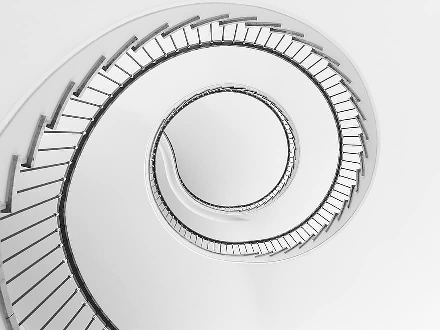 Stairs, Spiral Staircase, Staircase, Snail