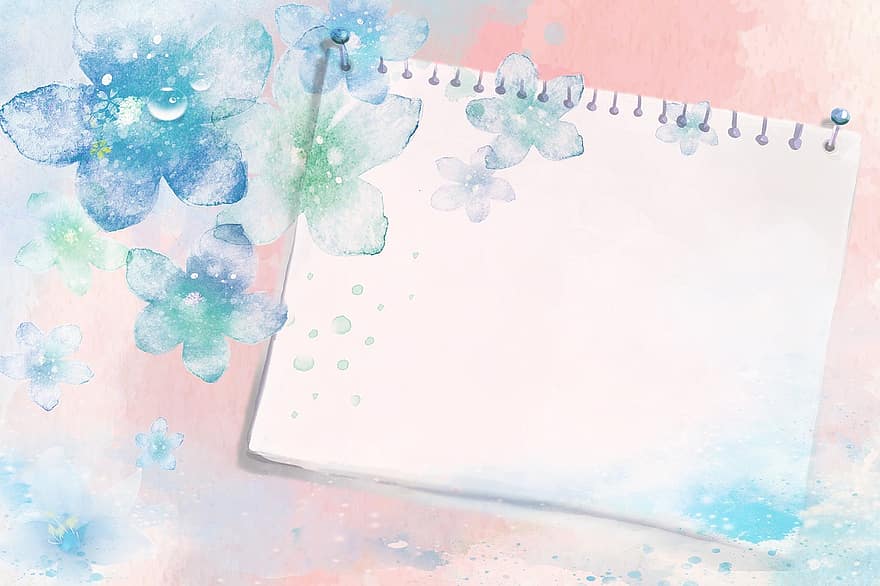 Background, Paper, Stationery, Guestbook, Pink, Blue, Fantasy, Dreams, Romantic, Dream, Romance