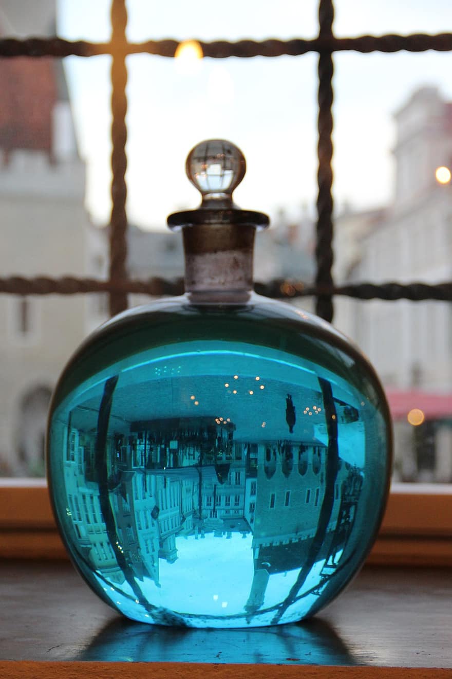 verre, récipient, chimie, Tallinn, ballon, liquide