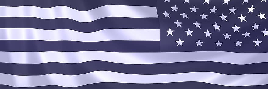 أمريكا ، العلم ، الولايات المتحدة الأمريكية ، العلم الأمريكي ، علم أمريكا ، شرائط ، أيقونة ، أيقونة العلم ، رمز أمريكي ، النجوم ، الوطني