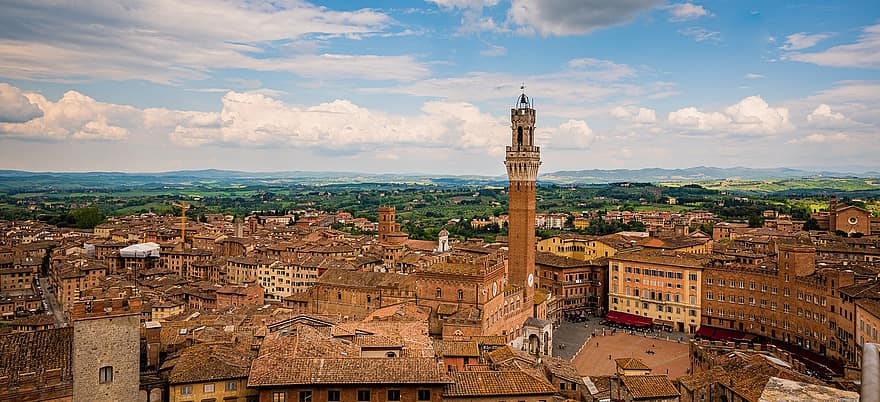 Thành phố Siena, Nước Ý, thành phố cổ, Du lịch thành phố cổ, ngành kiến ​​trúc, Kiến trúc cổ, Châu Âu, du lịch, nhà thờ, tôn giáo, Công giáo