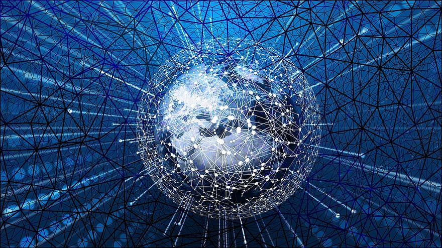 Netz, Netzwerk, Digitalisierung, Transformation, Digital, binäres System, www, Computerwissenschaften, Transfer, Bits, Daten