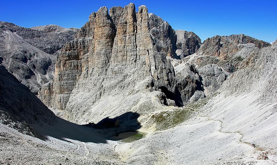 những ngọn núi đá, dolomites, Nước Ý, Thiên nhiên, phong cảnh