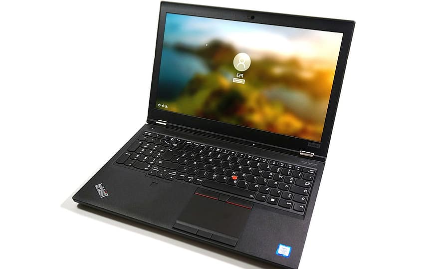 laptop, calculator, Lenovo Thinkpad P53, Stația de lucru Lenovo Thinkpad P53, lenovo, tehnologie, Monitorul computerului, Internet, izolat, tastatura, tehnologia fără fir