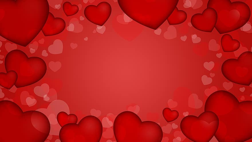San Valentín, día, febrero, corazón, rojo, Rosa, romance, rosado, ramo de flores, Pareja, rosas