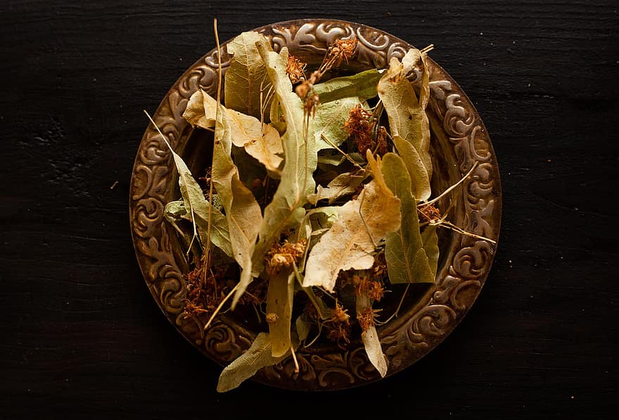 Tè al tiglio, Linden Blossom, tè, Tè di fioritura, tè in fiore, fiori secchi