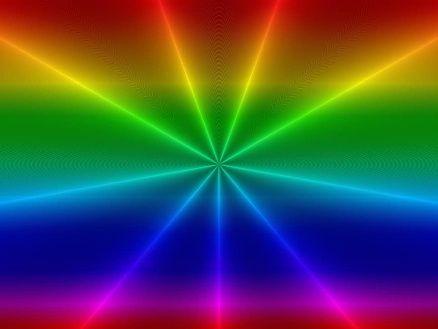 Rainbow, Colour, Bright, Background, Wallpaper, Backdrop, Blue, Colourful, Style, Yellow, Vivid