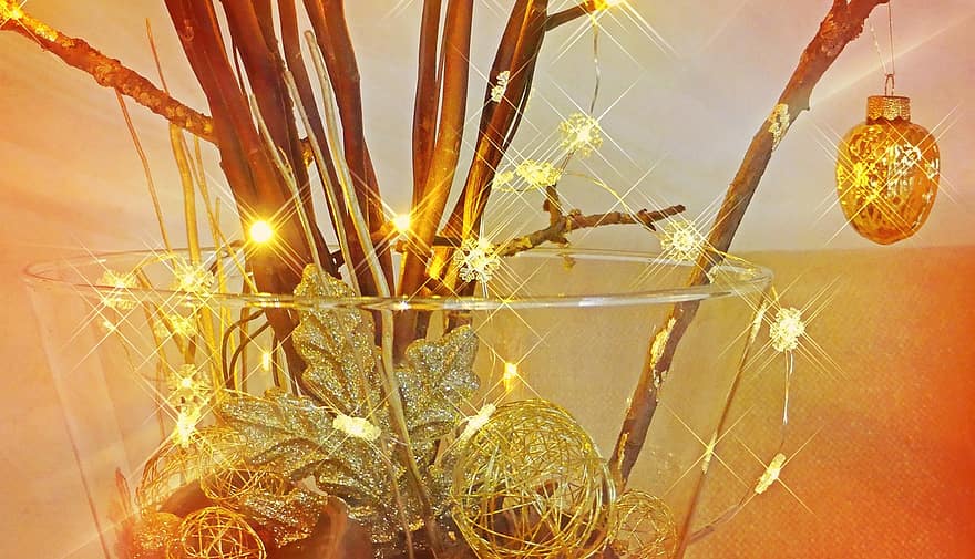 bijoux de noël, lichterkette, Noël, éclairage, brillant, décorations de Noël, période de Noël, avènement, weihnachtsbaumschmuck, illuminé, décoration de Noël
