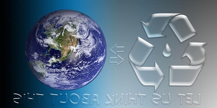 riciclare, terra, ecologia, ambiente, eco, simbolo, pianeta, conservazione, globale, protezione, pulito