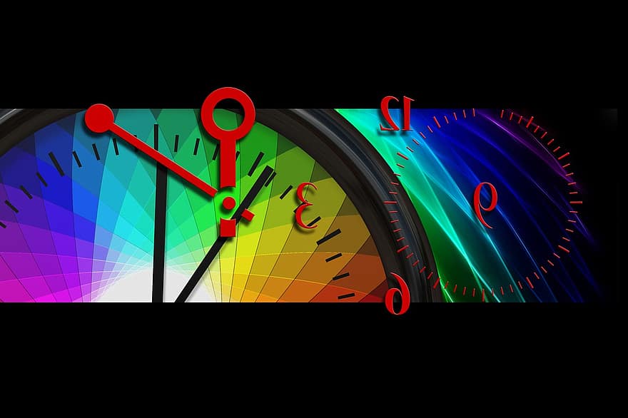 orologio, quadrante, onda, presente, anno, secolo, minuti, momento, mesi, prospettiva, pianificazione