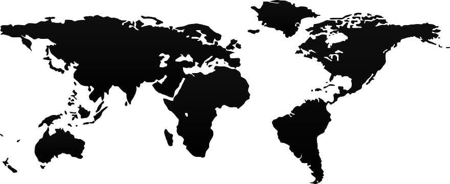 mapa del món, terra, món, mapa, globus, gràfic, vector, dibuix