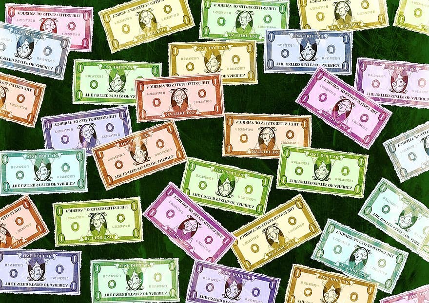 dolary, pieniądze, waluta, finanse, banknoty, Bankowość, oszczędności, bogactwo, wydatków, George Washington, teksturowane