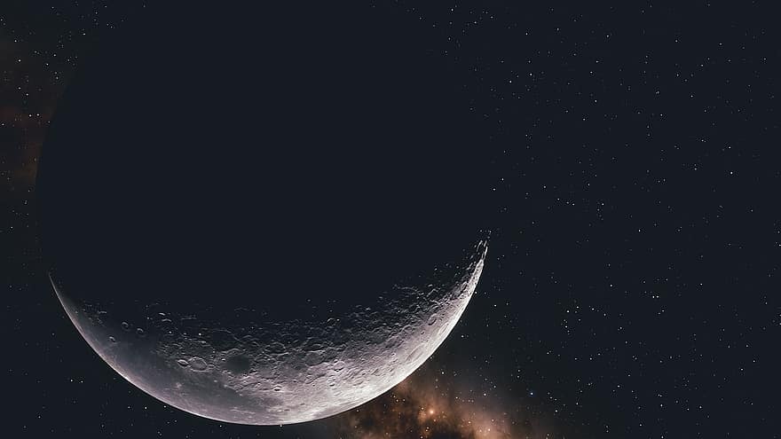 Space, Moon, Stars, Planet, Galaxy, Earth, Universe, Cosmos, Sky, Astronomy, Science