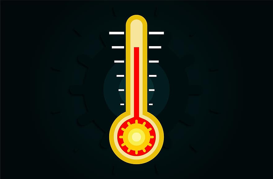 termometrs, temperatūra, karsts, siltums, Celsija, termostats, mērījumus, fārenheita