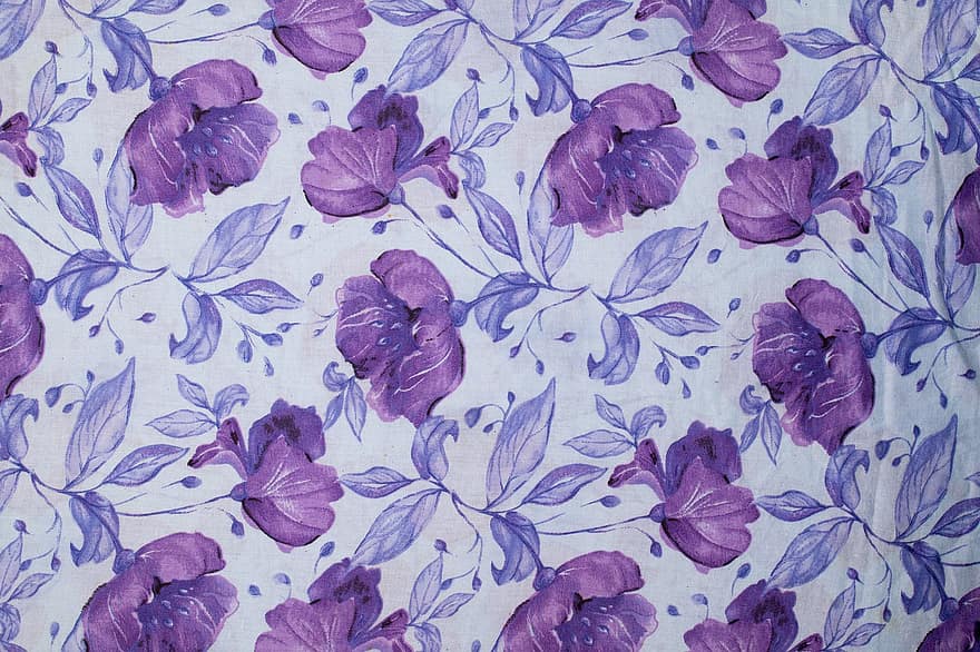 Background, Pattern, Fabric, Abstract, Texture, Flowers, Floral, Cloth, Ornament, Paper, Wallpaper