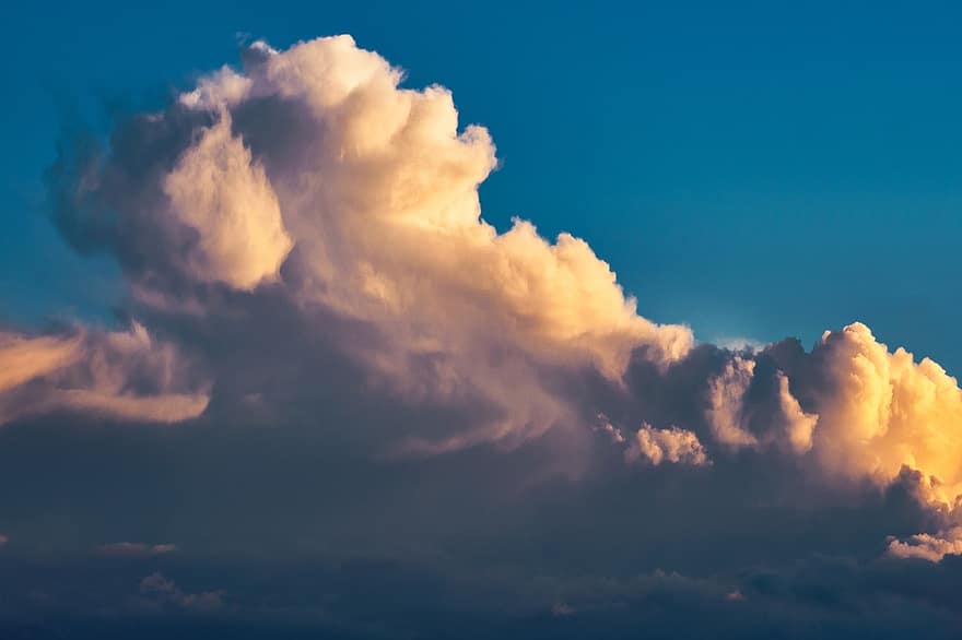 nuvole, cielo, cumulo, nubi cumuliformi, formazioni nuvolose, nuvoloso, cielo nuvoloso, Cloudscape, skyscape, meteorologia, tempo metereologico