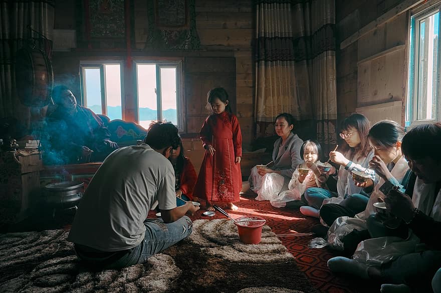 οικογένεια, παράδοση, του θιβετιανού βουδισμού