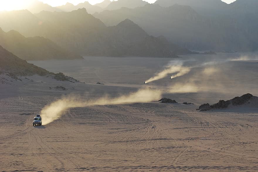 desert, safari, Egipte, viatjar, 4x4, cotxes, vehicles, dunes, sorra, dunes de sorra, viatge de carretera