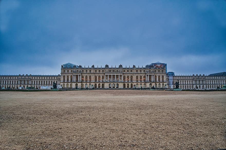 Versailles, Castle, Architecture, Facade, Palace, Historic, Tourist Attraction