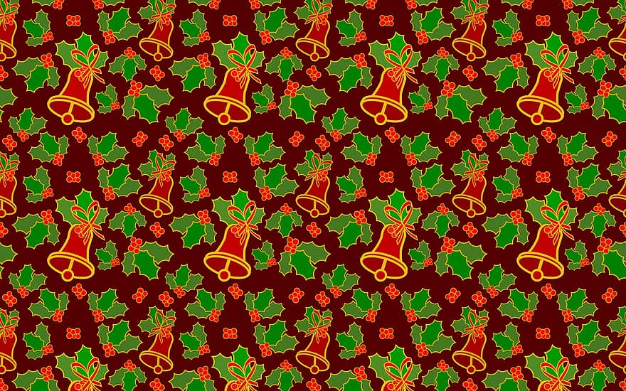 Illustration, Christmas, Default, Seamless, Background, Wallpaper, Texture, Repeated, Textile, Tissue, Paper