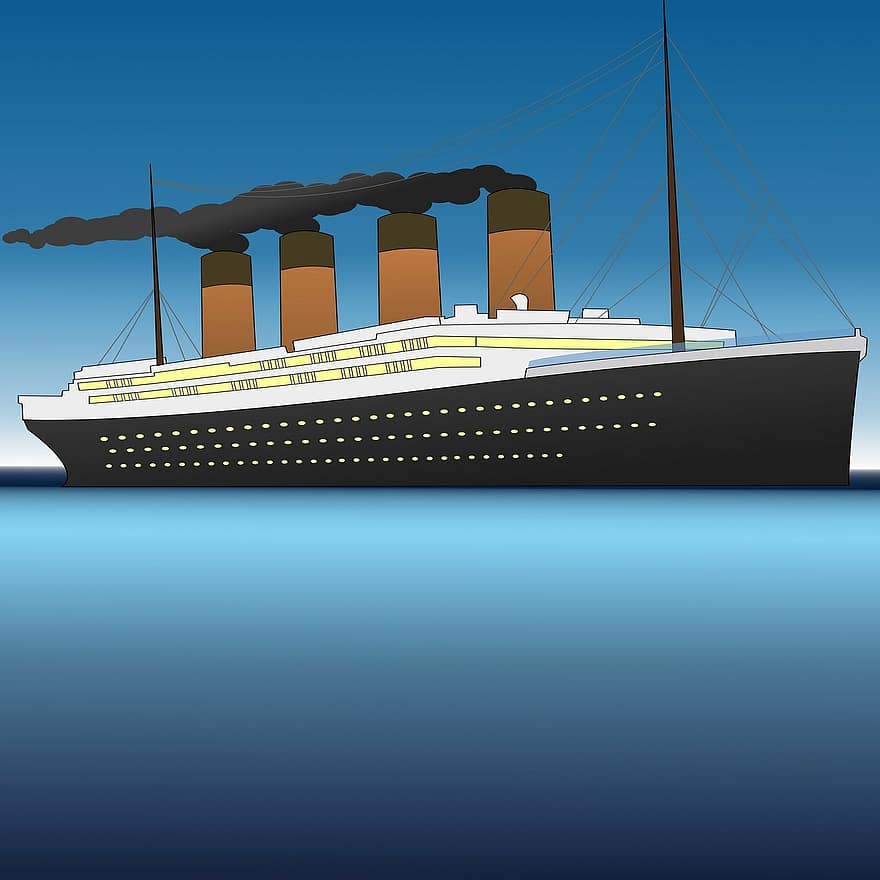Titanic, Sea, Water, Wallpaper, Background, Movie