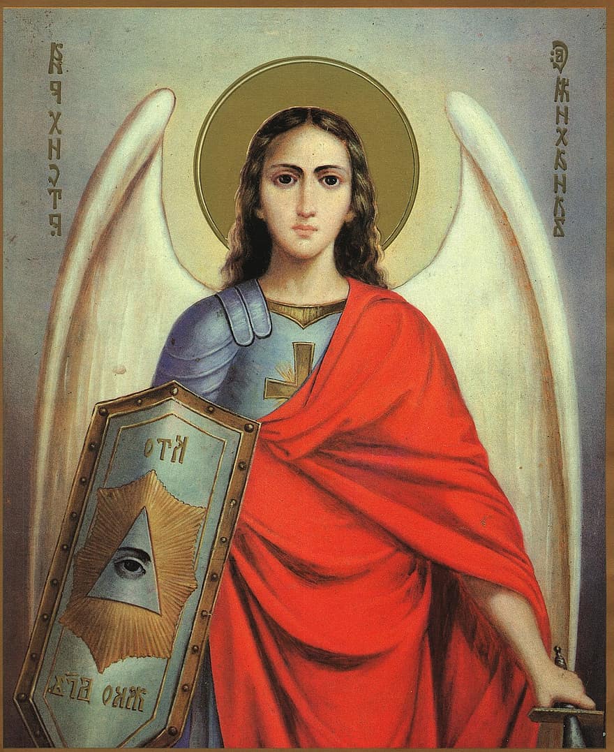 arkangelo michael, reliģiju, ikona