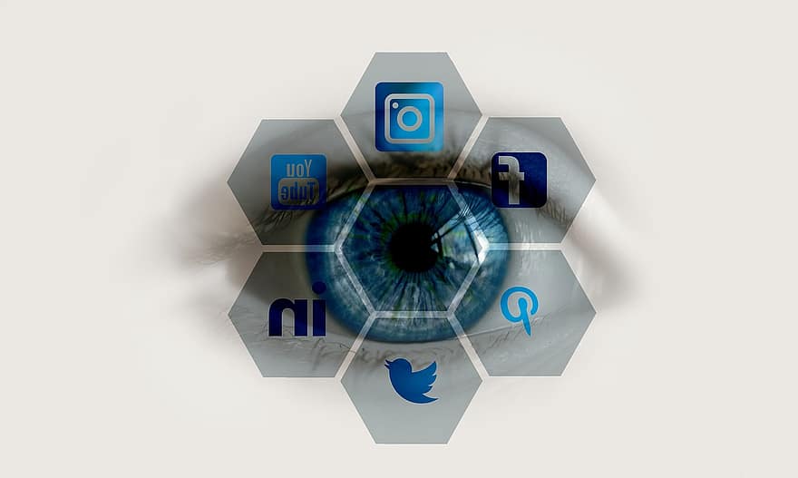 mídia social, olho, Internet, local na rede Internet, apresentação, multimídia, rede, social, rede social, logotipo, Google