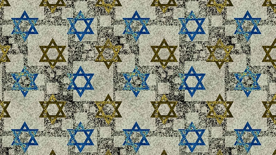 звезда Давида, шаблон, обои на стену, Маген Давид, иудейский, иудейство, Еврейские символы, Концепция иудаизма, религия, фон, скрапбукинга