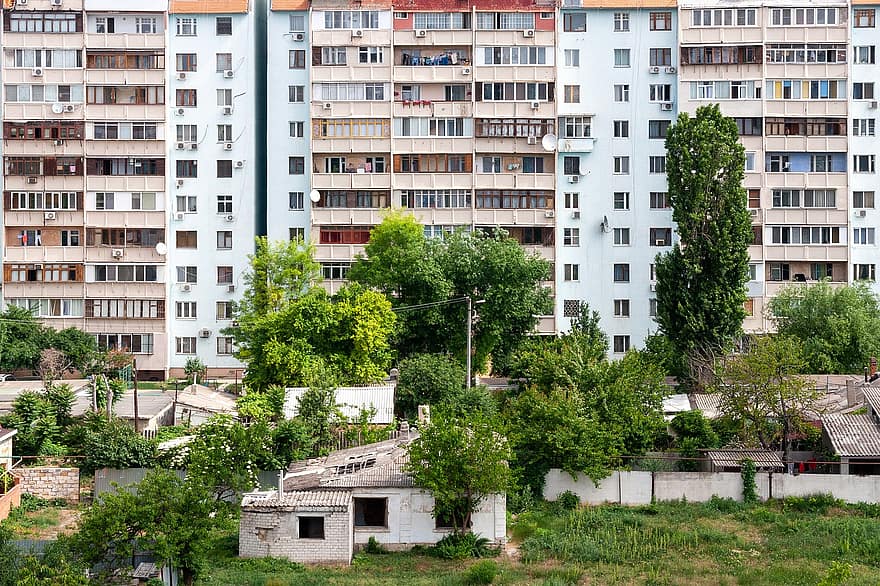 Odessa, Ukraine, Apartmentgebäude, Gebäude, Stadtbild, die Architektur, Stadt
