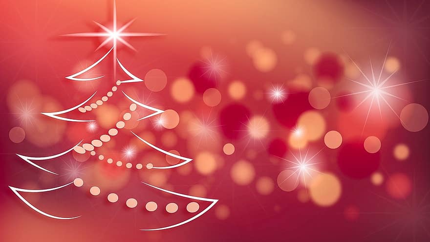 kerstboom, Kerstmis, decoratie, vakantie, winter, viering, ontwerp, decoratief, vrolijk kerstfeest, kleur, glimmend