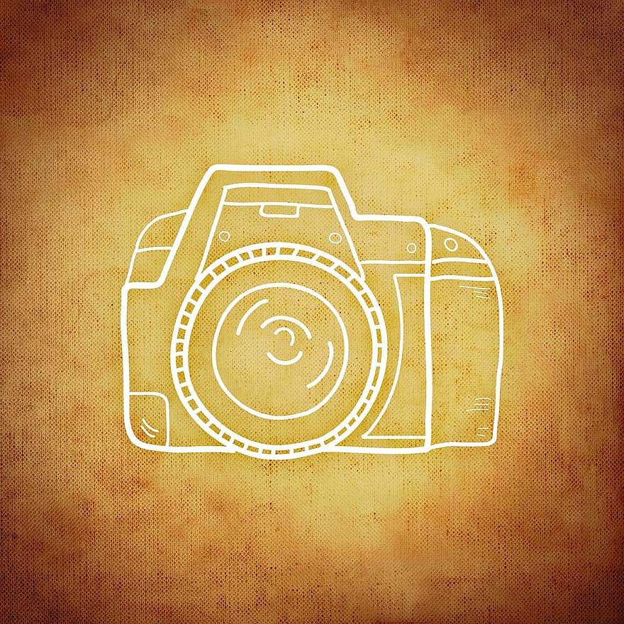 kamera, Fotoğraf, fotoğraf makinesi, çizim, film kamerası