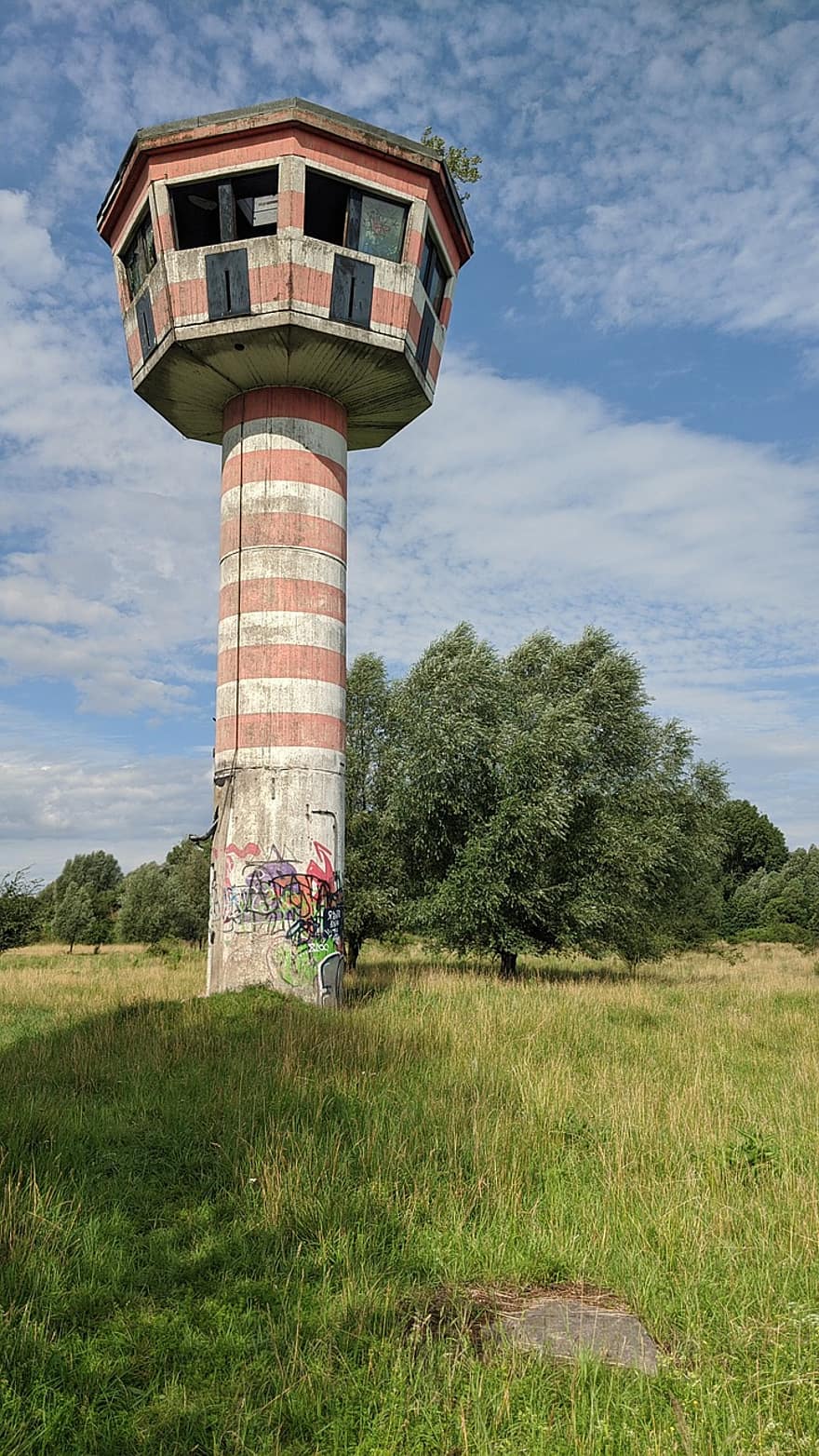 башта управління повітряним рухом, вежа, диспетчерська вежа, втрачене місце, природи
