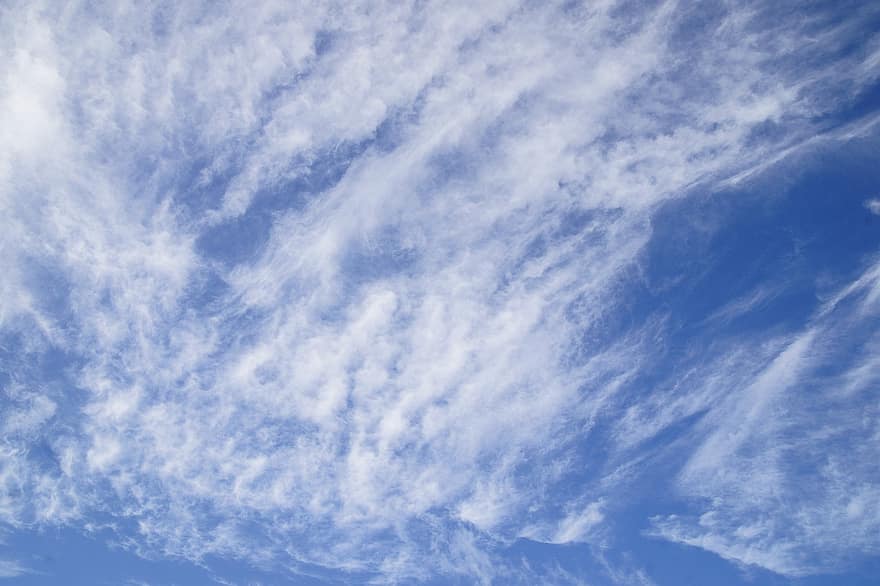 wolken, hemel, cloudscape, atmosfeer, blauwe lucht, witte wolken, weer, blauw, achtergronden, dag, wolk