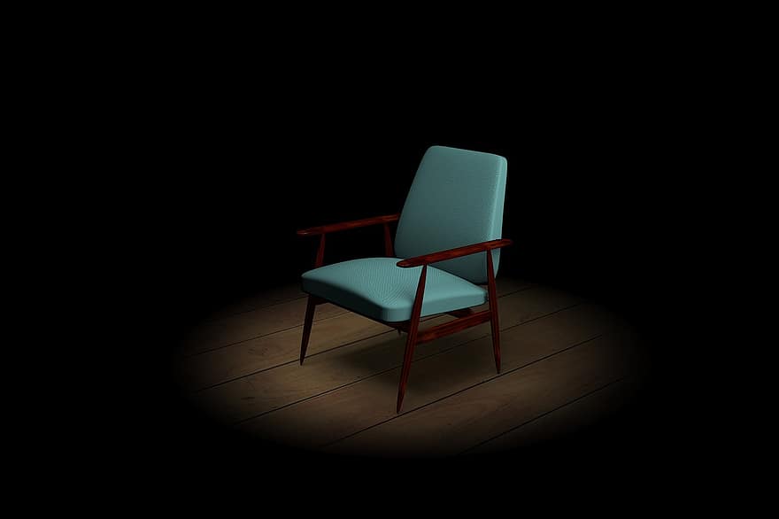chaise, meubles, rétro, Années 60, Années 70, Années 80, classique, bois, nostalgie, intérieur, maison