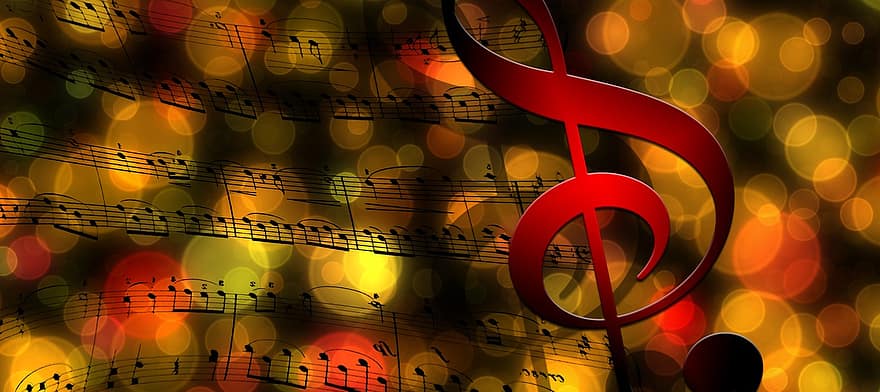 Music, Treble Clef, Clef, Tonkunst, Compose, Sound, Keyboard, Composition